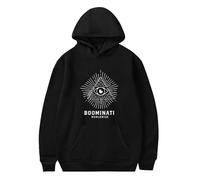 Trconk Felpe con Cappuccio Metro Boomin Hoodie Unisex, Casual Street Felpa A Maniche Lunghe Harajuku Cosplay Pullover con Cappuccio per Uomini Donne XXS-4XL-Black||XXS
