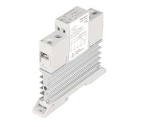 TRD060D25L Small Heat Sink SSR Solid State Relay Din Rail 25A 1-60VDC Output 5V 12V 24V Input Smart Relay Control Board Control Relays