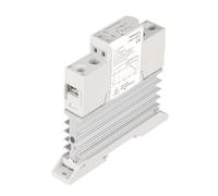 TRD600D25L 25A Heat Sink SSR Solid State Relay Din Rail 5V 12V 24V 32VDC Input 24-600VDC Output Voltage Control Relay Unit Controls Relays