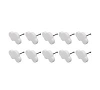 TRDEWR 10 Pezzi Cartoon Cloud Maniglie For Mobili Manopole For Camera Dei Bambini For Cassetti Maniglia For Porta For Da Letto Cucina estetica pratica