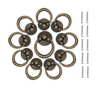 TRDEWR 10 PZ Antico Vintage Manopola Del'armadio Del Cassetto Mobili Dresser Hardware Maniglie For La Cucina Ante Delle Porte estetica pratica(B)