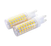 TRDEWR 10 Pz Lampadina LED G4 G9 9 W/5 W Mini Corn Light Faretto Lampadario Luce Di Cristallo Sostituire 60 Alona 3000 4000 K 6000 Illuminazione Ad Alta Resa Cromatica(Warm White,G9 9W)