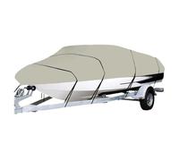 TRDEWR 11-22Ft Copertura for Barca Impermeabile for La Neve Invernale 300D Parasole Anti Graffio Antipolvere Marine Heavy Duty V Scafo for Protezione Versatile(420x270cm 11-13ft)