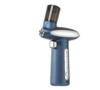 TRDEWR Kit compressore aerografo LED Photon Iniezione di Ossigeno Ringiovanimento della Pelle Illumina la Pistola a spruzzo Nano Mist Ampia Applicazione(Blue)