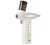 TRDEWR Kit compressore aerografo LED Photon Iniezione di Ossigeno Ringiovanimento della Pelle Illumina la Pistola a spruzzo Nano Mist Ampia Applicazione(White)