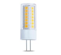 TRDEWR Lampada Da Mais Dimmerabile G4 LED 5W Senza Sfarfallio 45 Ceramica PC Lampadario Di Cristallo 360 Gradi Lampadine For La Casa Illuminazione Ad Alta Resa Cromatica(Warm White)
