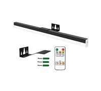 TRDEWR Luminosità regolabile dello specchio ricaricabile della luce USB di 3 modi for la visualizzazione dell'immagine pittura Dimmerabile con il bersaglio senza fili a distanza Piccolo E Luminoso