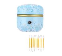 TRDEWR Macchina for Tornio da Vasaio con Kit for Scultura, Ceramica, Argilla, Utensili for, Piatto Rotante, Girevole Elettrico for Alta Stabilità E velocità Flessibile(Blue)