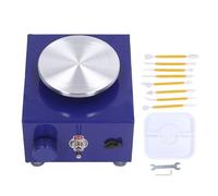 TRDEWR Mini Tornio da Vasaio, Macchina for Ceramica Altamente Compatta, Ampiamente Utilizzata, Prestazioni Stabili, for La Casa, for Il Fai Te E for Scuola Alta Stabilità E velocità Flessibile