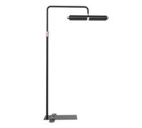 TRDEWR Moderna Lampada Pieghevole di Bellezza 3000-6000k for Estetista del Tatuaggio Facciale 36 Pollici LED Half Moon Lash Light LED Floor Fill Light Telecomando E Interruttore A Pedale(Black)