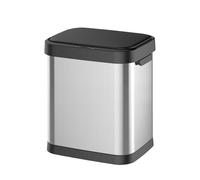 TRDEWR Pattumiera Automatica 30L Touchless Smart In Acciaio Inossidabile Con Coperchio Bidone Della Spazzatura Rettangolare Sensore For Cucina Bagno Resistente Alle Intemperie