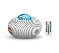 TRDEWR Proiettore LED Galaxy Night Light Con Bluetooth 5.0 Speaker Timer E Telecomando 14 Colori Di Stelle Musicali Integrato Crea Un'Atmosfera