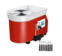 TRDEWR Tornio Elettrico for Ceramica, Utensili for Macchine Ceramiche, Artigianato Artistico, Argilla, for, Fai da Te, Studenti, for for Lavori in Alta Stabilità E velocità Flessibile(Type B)