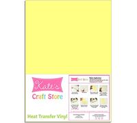 Tre (3) 30,5 x 38,1 cm, fogli di Siser Easyweed Heat Transfer vinyl (Htv)