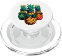 Tre Ananas Con Occhiali Da Sole Hawaii Hawaii Uomini Donne PopSockets PopGrip per MagSafe