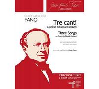 Tre canti su poesie di Giosuè Carducci