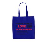 Tre Cose Che Amo Correre - Borsa In Tela - MARATONA 5K