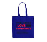 Tre Cose Che Amo Tanto Quanto La Ginnastica - Borsa In Tela - Bambini