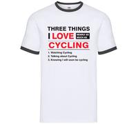 Tre Cose i Love Quasi Come Varie Ciclismo - Uomo Suoneria - Motociclista