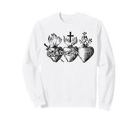 Tre Cuori del Sacro Cuore di Gesù Maria Giuseppe Felpa