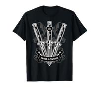 Tre di Spade Tarocchi Astrologia Switchblade Maglietta
