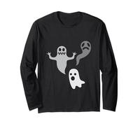 Tre Diversi Spiriti infestati - Design di Halloween Maglia a Manica