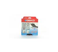 TRE EMME - GEKO Guarnizione Assorbimento, 5 m, 10 x 15 mm, Colore: Nero