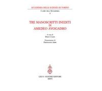 Tre manoscritti inediti di Amedeo Avogadro