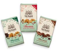 Tre Marie Mix Antica Marca i Morbidi Frollini con Cioccolato, Mirtilli Rossi e Nocciole 300g - NOVITA' 2023 [3 Confezioni]