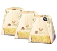 Tre Marie Pandoro Magnifico Soffice con Pregiato Burro Francese 1kg (2023) con Portachiavi CAIYA® [3 Pandori]