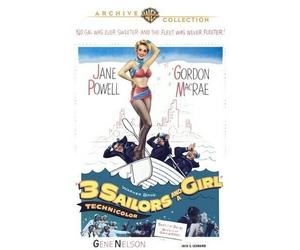 Tre Marinai E Una Ragazza DVD (1953) - Jane Powell, Sam Levene, Gordon MacRae