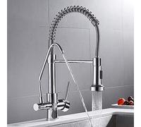Tre Modi per Il Mixer per lavello Rubinetto da Cucina, Estrazione di rubinetti da Cucina Primaverile per Il Tocco di Filtro dell'Acqua da Cucina