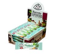 Tre Mori Barretta Proteica Morbida BIO - Snack Funzionale con Frutta Secca e Disidrata, Proteine del Pisello, Omega 3, 6g Proteine per Porzione - 30 g - Confezione da 20