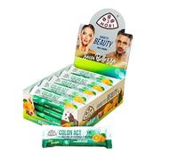 Tre Mori Colon Act Barretta Funzionale con Inulina e Psillio, Mirtilli Rossi e Agrumi - Sollievo Gonfiore Intestinale & Colon Irritabile - Croccante senza OGM - Snack Digestivo 30 g, Confezione da 20