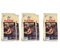 Tre Mori Miscela Orzo e Caffè Macinato Ideale per Moka e Macchina Espresso - Gusto Equilibrato e Cremoso - Confezione da 6 x 250gr