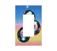 Tre palle da biliardo numero 7 interruttore della luce piastra da parete copertura piastra frontale singolo bilanciere 1 banda decoratore presa coperture per la casa cucina camera bagno Decor