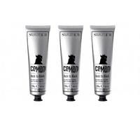 tre pezzi di Selective Cemani Back to Black Gel, 150 ml, Coprente per Capelli Bianchi e Grigi, Effetto Naturale