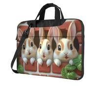 Tre Piccoli Conigli Borsa Del Computer Portatile Caso Del Computer 15.6 Pollice Borse Imbottito Della Copertura Del Manicotto Per Le