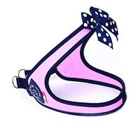 Tre Ponti Easy Fit Fashion - Polka Dot Bow - Click-Verschluss - Rosa - Schwarzer Rand - GR. 1