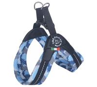 Tre Ponti TP220 Pettorina Camouflage Blu Per Cani Piccoli