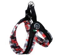 Tre Ponti TP220 Pettorina per Cane Camouflage-Rot per Piccoli Cani
