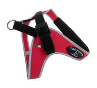 Tre Ponti TP500 Easy Fit Pettorina Rosso, Resistente All'Acqua, Riflettente,
