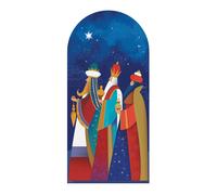 Tre Re Cartonato Di Natale Standee / Standup Scena Dei Magi