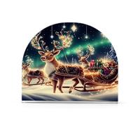 Tre renne Aurora Portatovaglioli per Tavolo Cucina Decor Acrilico Portatovaglioli di Carta per Sala da Pranzo Tessuti Interni Esterni Party Accessori