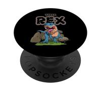 Tre Rex Compleanno Dinosauro T Rex Dino Rawr Tema PopSockets PopGrip Adesivo