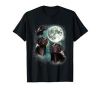 Tre Skunks Moon | 3 Skunks Funny Weird Cursed Meme Maglietta