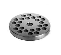 TRE SPADE PIASTRA INOX CON FORI DIAMETRO 10mm PER TRITACARNE TC-10/12
