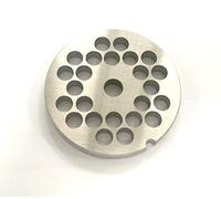 TRE SPADE PIASTRA INOX CON FORI DIAMETRO 10mm PER TRITACARNE TC-20/22