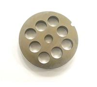 TRE SPADE PIASTRA INOX CON FORI DIAMETRO 16mm PER TRITACARNE TC-20/22