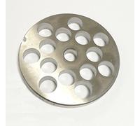 TRE SPADE PIASTRA INOX CON FORI DIAMETRO 16mm PER TRITACARNE TC-32
